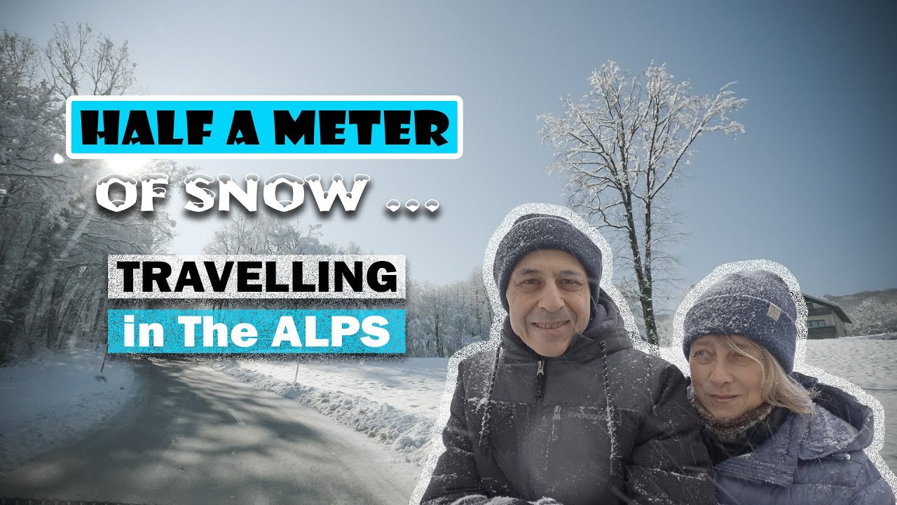 Winter in the Alps | Driving Through Half a Meter of Snow